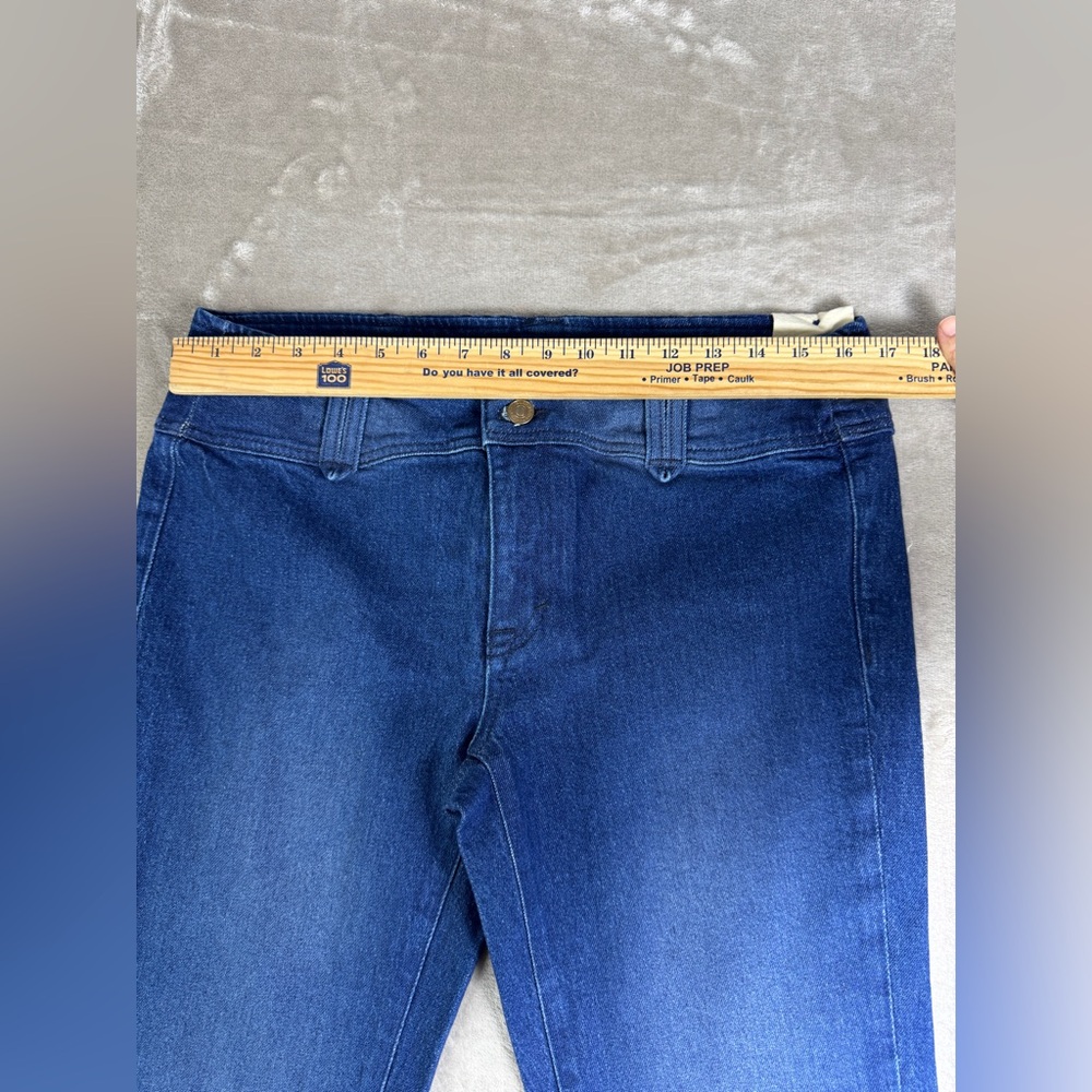 Free People We The Free Jeans Size 29 Slim Flare Stillwater Low-Rise Medium Wash - Picture 11 of 16